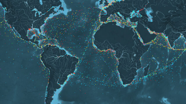 Shipping Routes Around the World