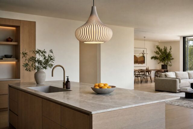 How Statement Lighting Shapes Open Plan Living Areas